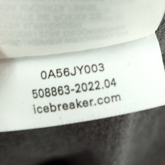 Icebreaker Central Classic Short Sleeve T-Shirt Short Sleeve M Gray - Picture 14 of 15